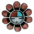 Southwest Sun Multicolor Ring Size 5-1/2 YS72070